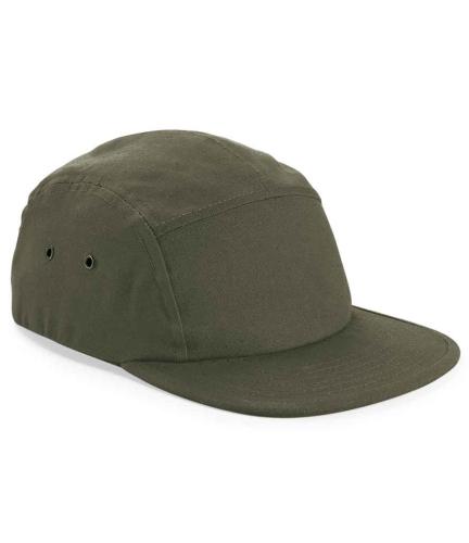 Beechfield Canvas 5 Panel Cap - OLI - ONE